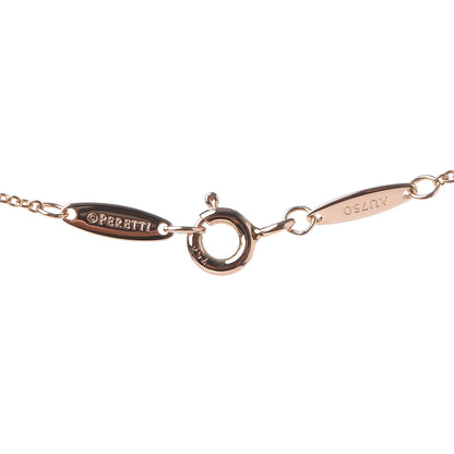 Tiffany 18K Yellow Gold Diamond .37ct Elsa Peretti Diamonds by the Yard Pendant Necklace 4 of 6