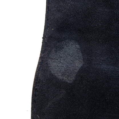 Celine Smooth Calfskin Suede Medium Tri-Color Trapeze Midnight 11 of 19