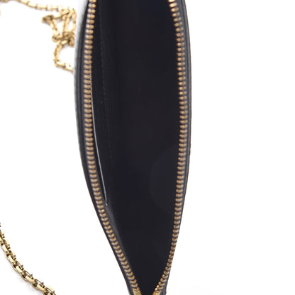 Christian Dior Calfskin J'adior Croisiere Chain Pouch Black 5 of 7
