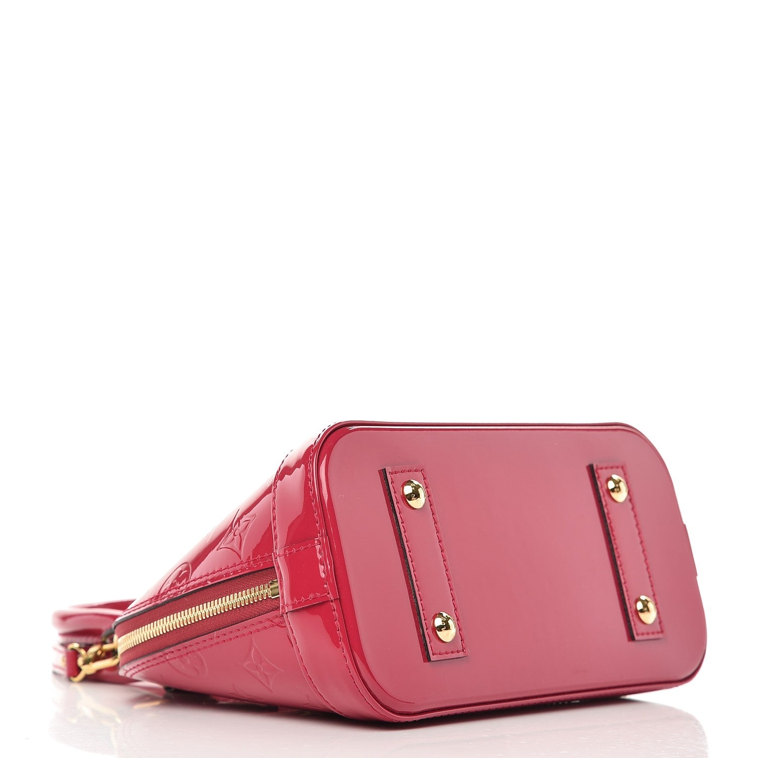 Louis Vuitton Vernis Alma BB Rose Indien 5 of 9
