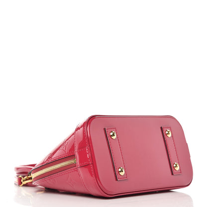 Louis Vuitton Vernis Alma BB Rose Indien 5 of 9