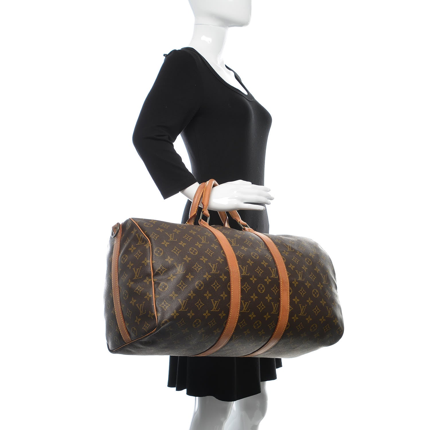 Louis Vuitton Monogram Keepall Bandouliere 50 2 of 30