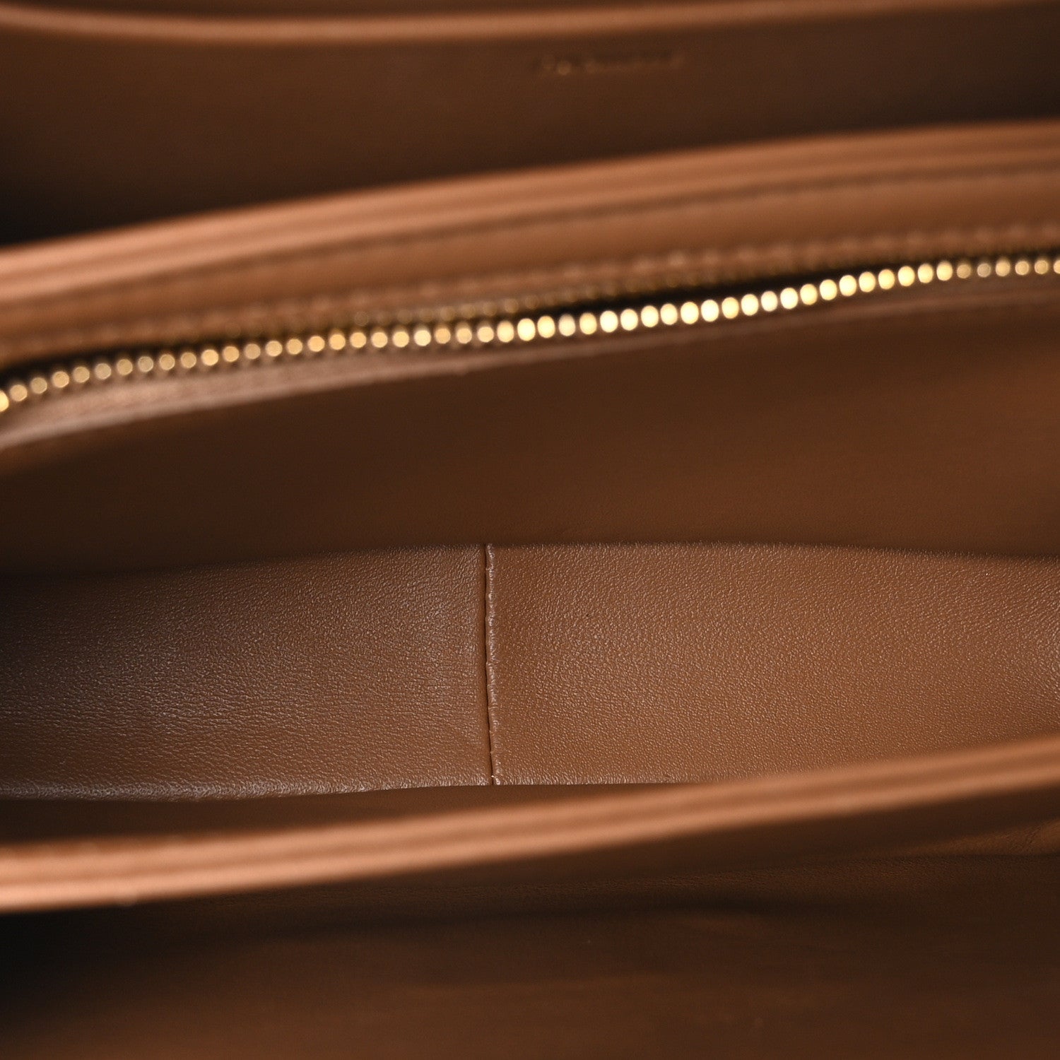 Celine Shiny Calfskin Medium Triomphe Bronze 5 of 10