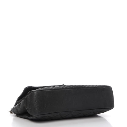 Chanel Iridescent Caviar Quilted Medium Lady Pearly Flap Black 4 of 15