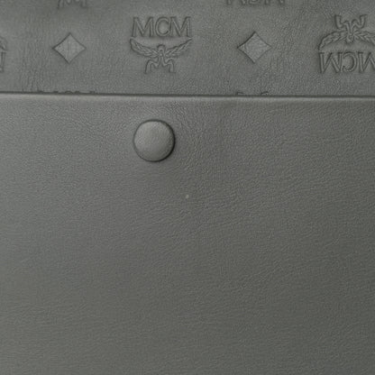 MCM Calfskin Ottomar Monogram Large Klara Hobo Grey 14 of 17