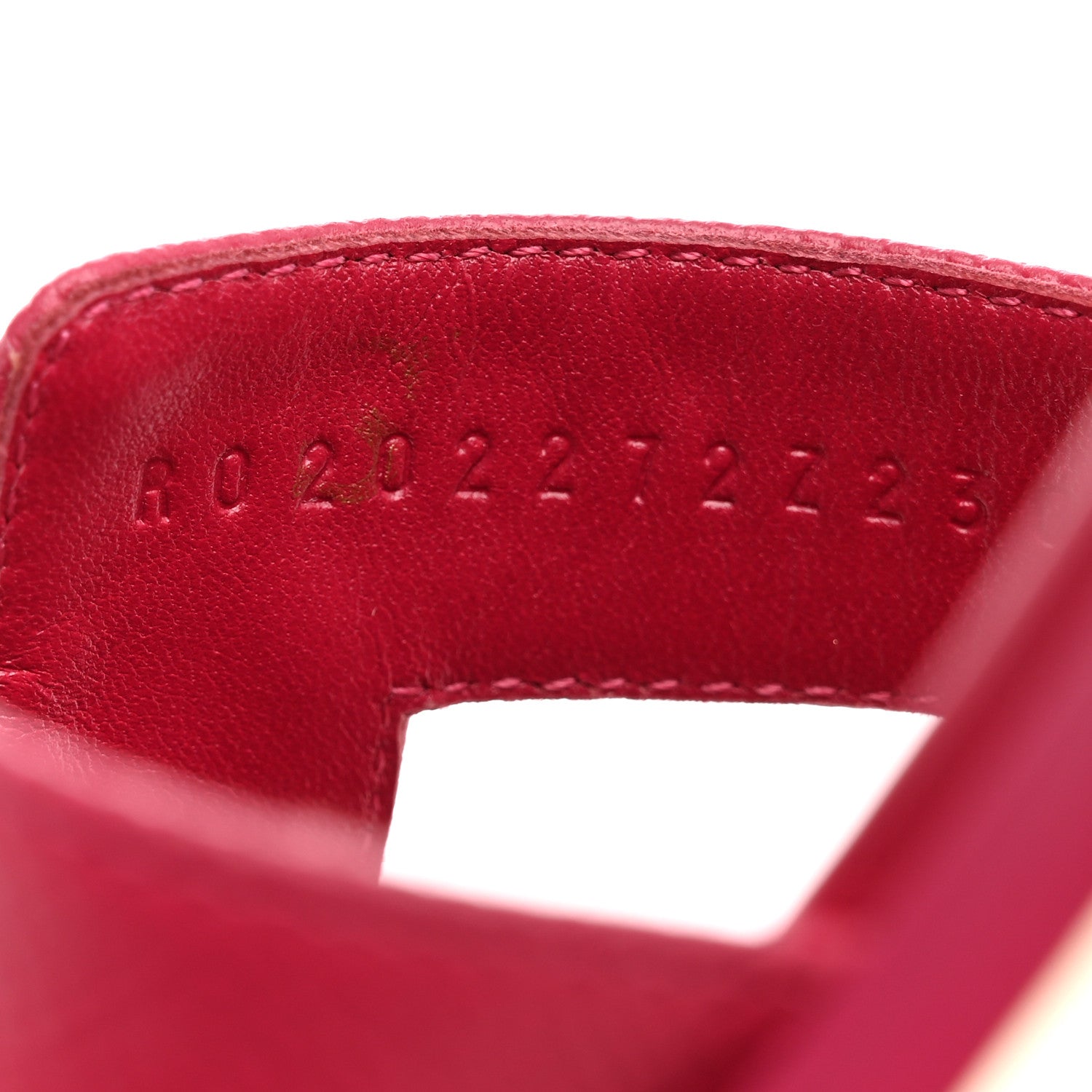 Hermes Epsom Oran Sandals 38 Rose Magenta 1801323 – FASHIONPHILE