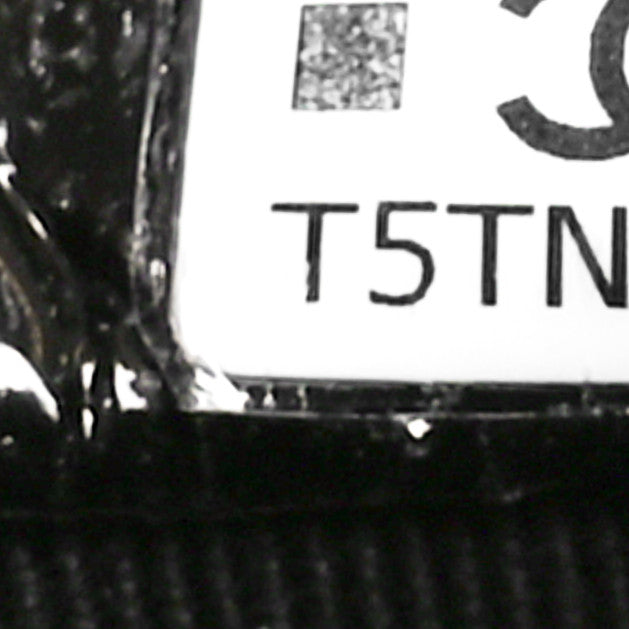 Tweed Quilted Top Handle Slim Long Vanity Black Ecru White