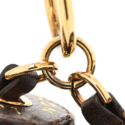 Louis Vuitton Calfskin Circus Bag Charm Marron 4 of 4