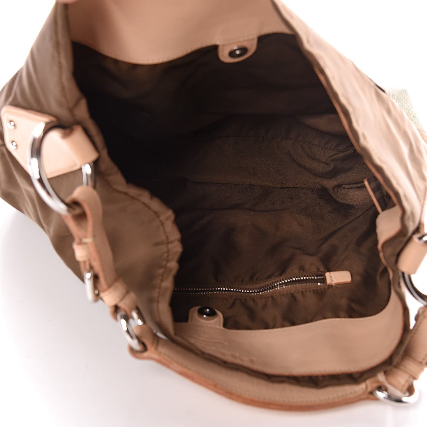 Tessuto Nylon Jacquard Logo Hobo Bruciato