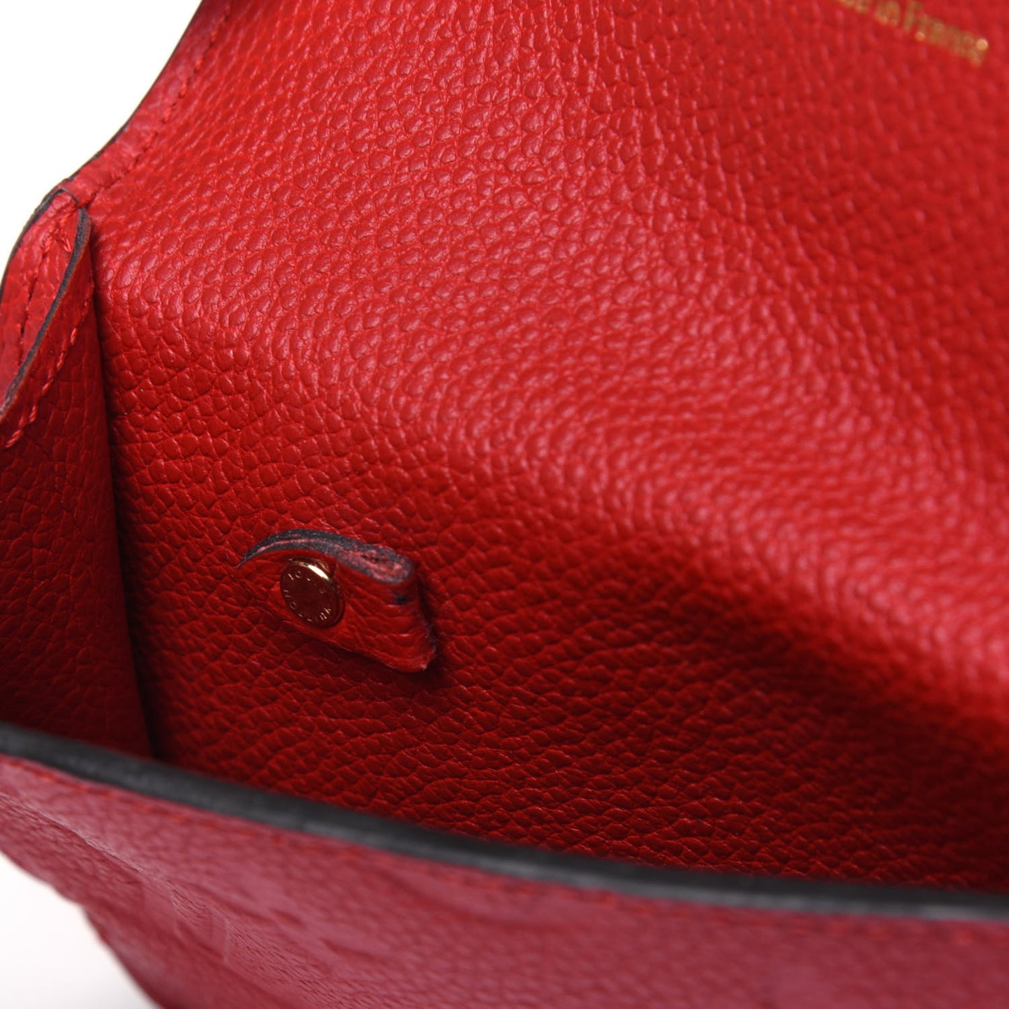 Empreinte Key Pouch Cherry