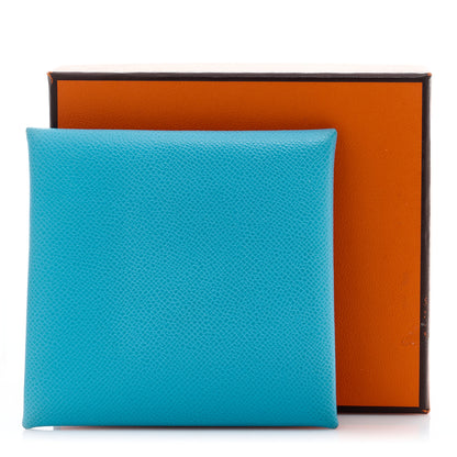 Hermes Epsom Bastia Coin Purse Bleu Du Nord 12 of 12