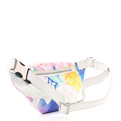 Louis Vuitton Monogram Watercolor Discovery Bumbag Multicolor 3 of 11