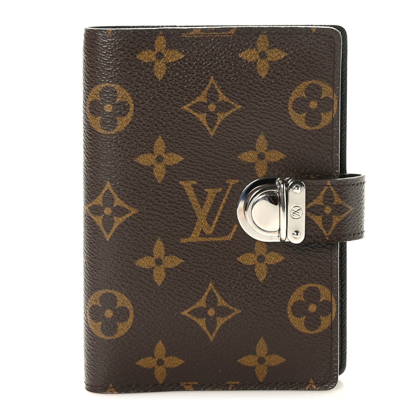 Monogram Koala Small Ring Agenda Cover Black