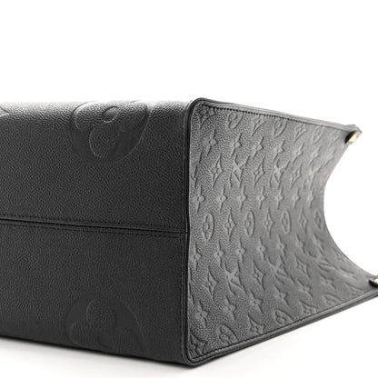 Louis Vuitton Empreinte Monogram Giant Onthego GM Black 9 of 10