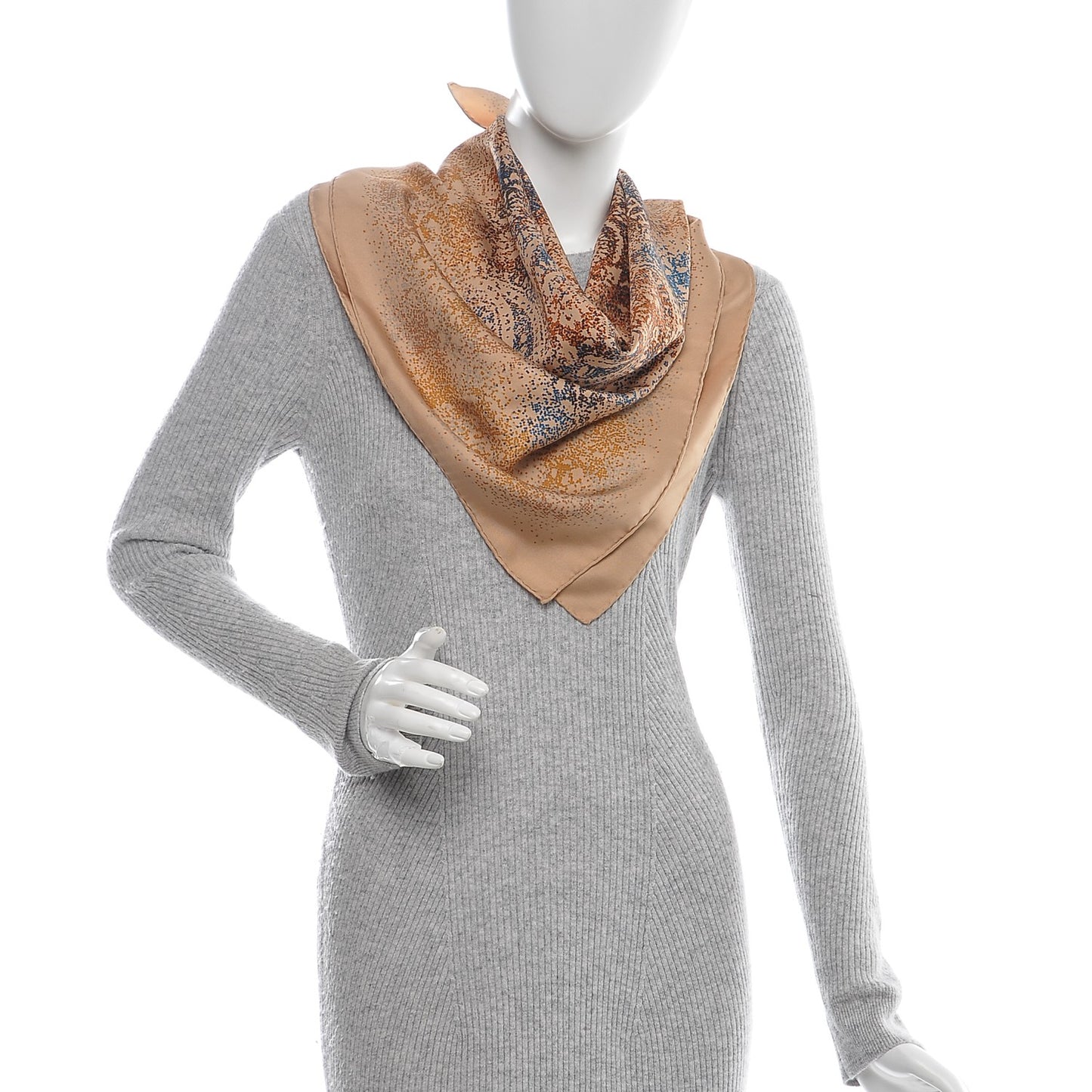 Silk Indian Dust Scarf 90