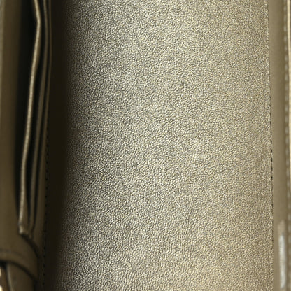 Chanel Metallic Lambskin Quilted Small CC Dynasty Vanity Case With Chain Gold 6 of 11