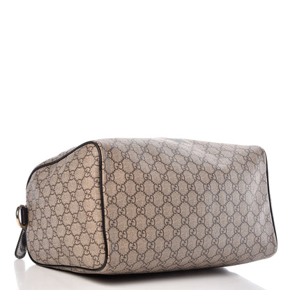 Gucci GG Plus Monogram Tattoo Heart Medium Joy Boston Dark Brown 4 of 14