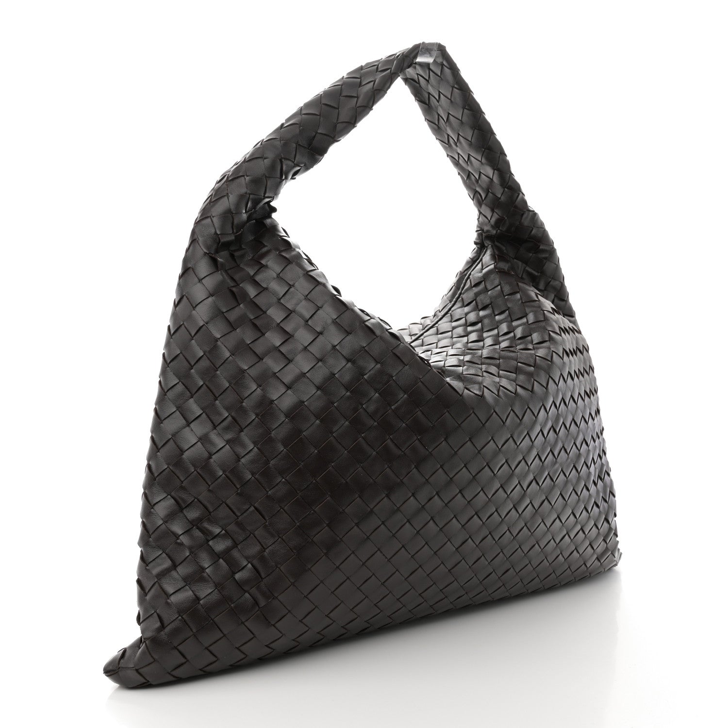 Bottega Veneta Calfskin Intrecciato Large Hop Fondant 3 of 10