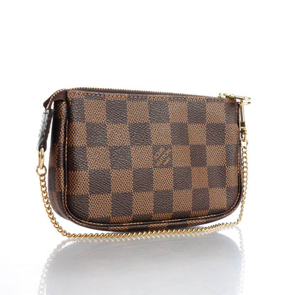 Louis Vuitton Damier Ebene Mini Pochette Accessories 3 of 7