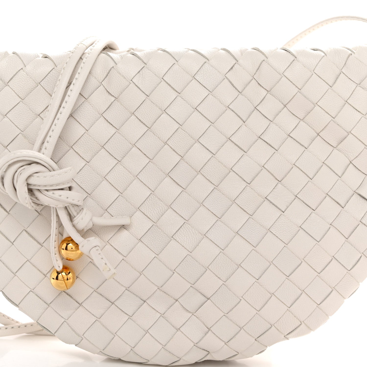 Bottega Veneta Nappa Intrecciato Mini Bulb White 8 of 10