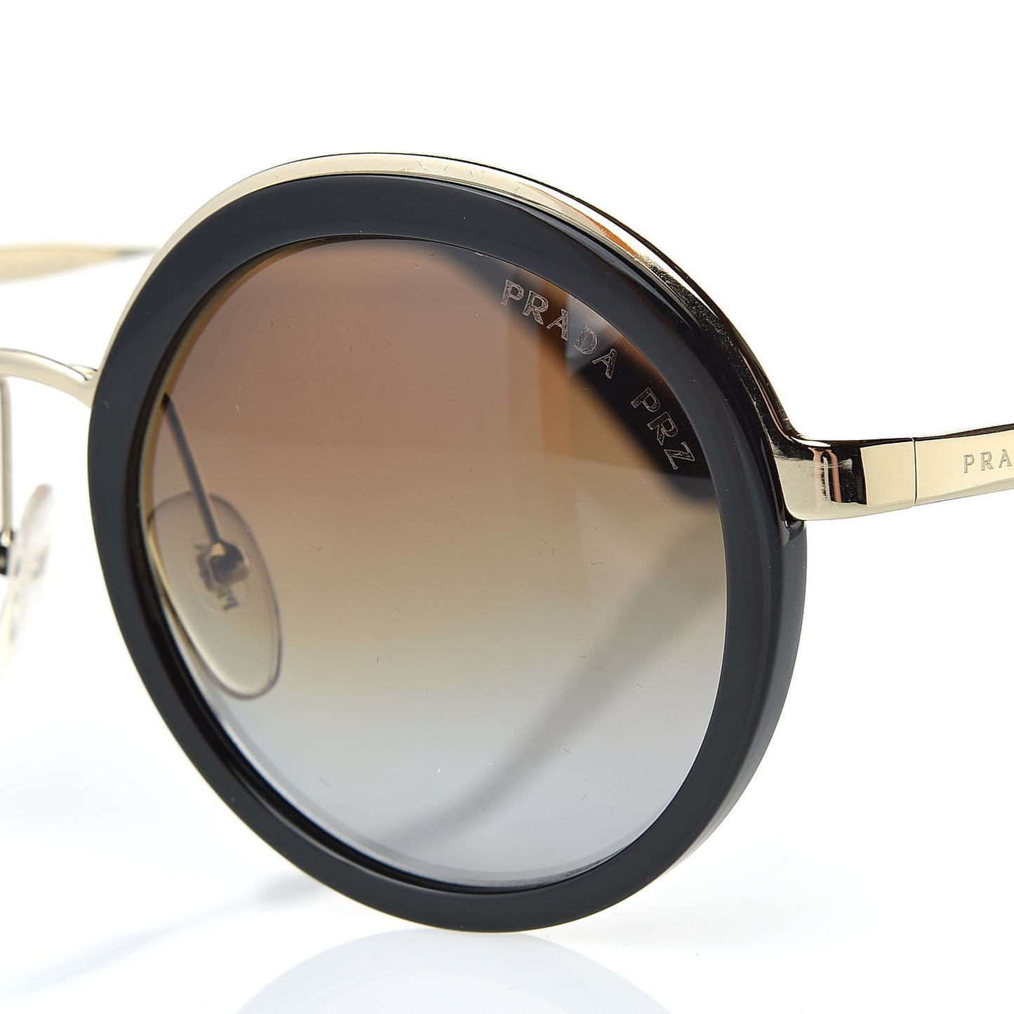 Round Frame Sunglasses SPR 50T Black