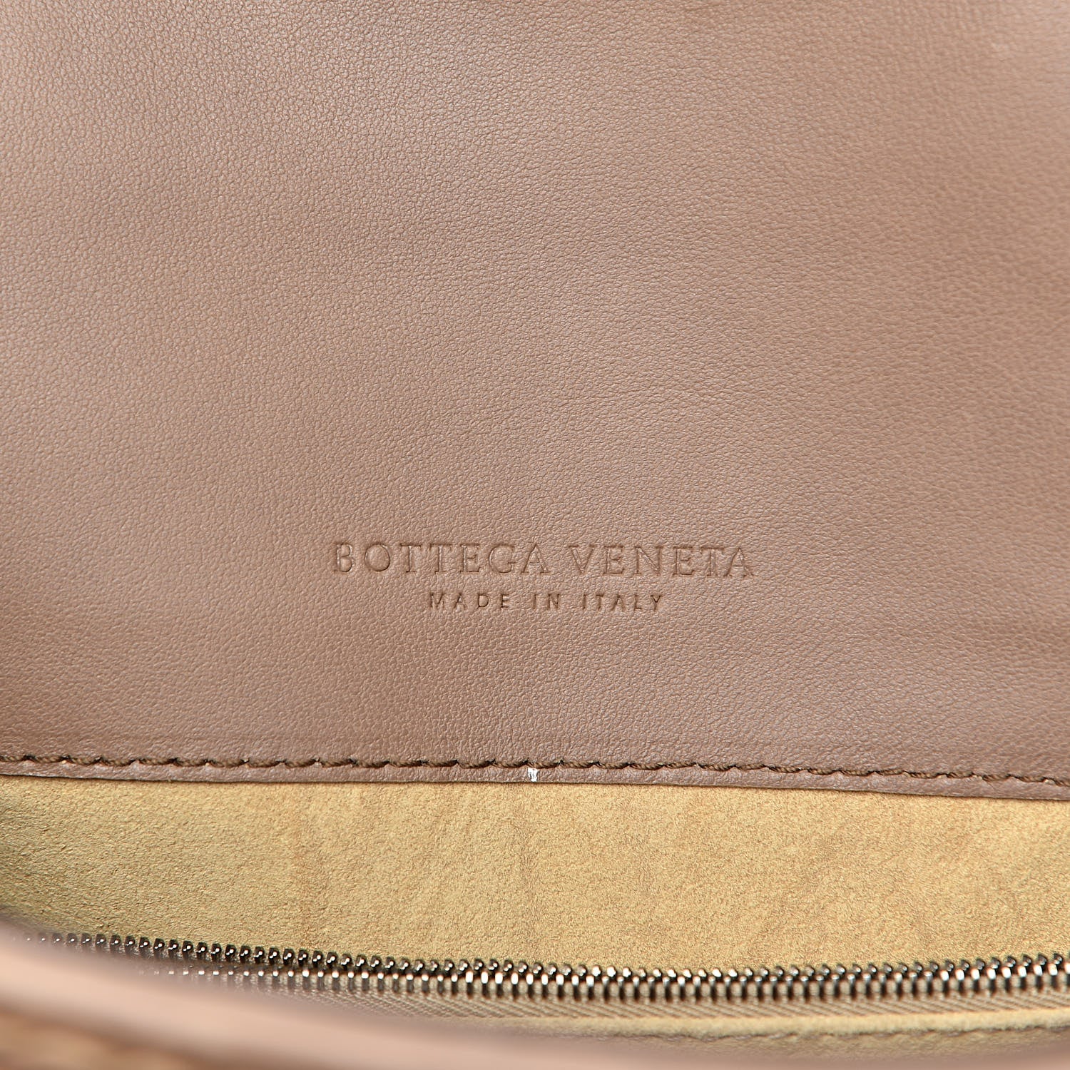 Bottega Veneta Nappa Intrecciato Ombre Shoulder Bag Camel 6 of 12