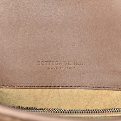 Bottega Veneta Nappa Intrecciato Ombre Shoulder Bag Camel 6 of 12