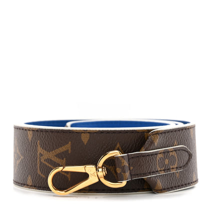 Louis Vuitton Monogram Bandouliere Shoulder Strap Blue 1 of 5