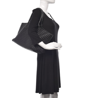 Bottega Veneta Nappa Intrecciato Medium Cabat Black 2 of 12