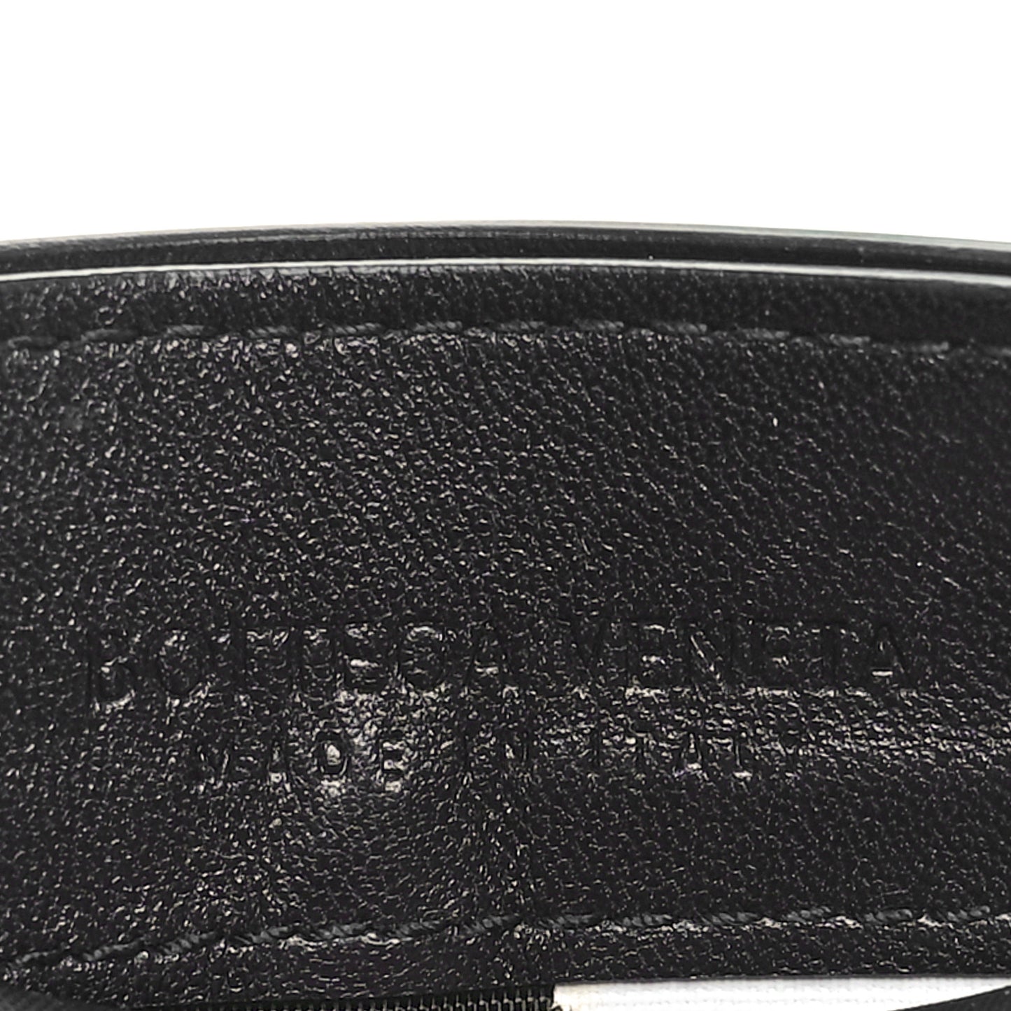 Nappa Intrecciato Card Holder Black