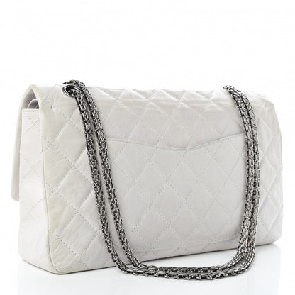 Chanel Aged Calfskin 50th Anniversary 2.55 Reissue 227 White 3 of 19