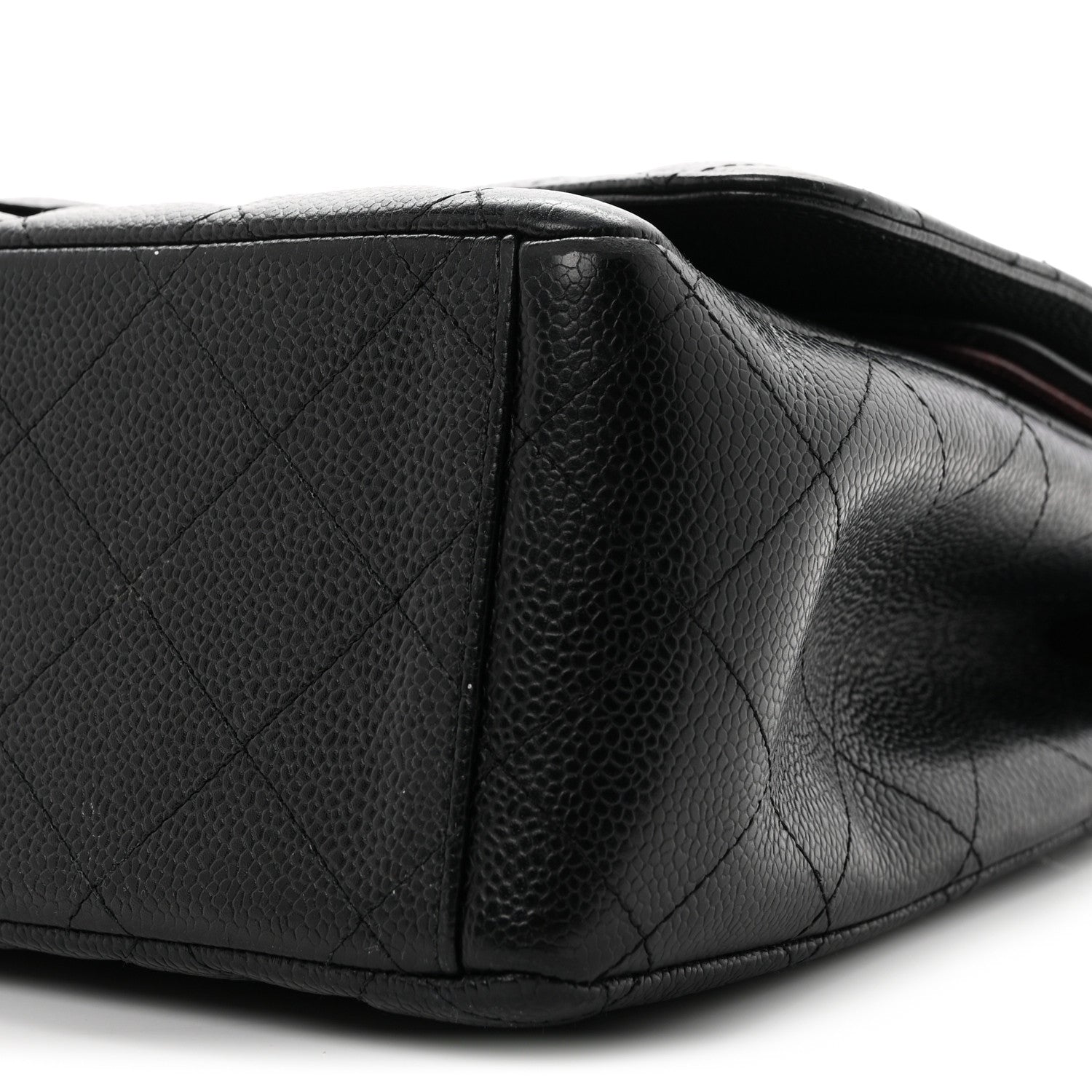 Chanel Caviar Quilted Maxi Double Flap Black 10 of 12