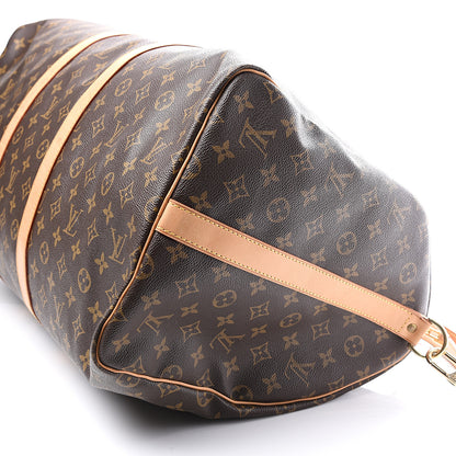 Louis Vuitton Monogram Keepall Bandouliere 55 7 of 15