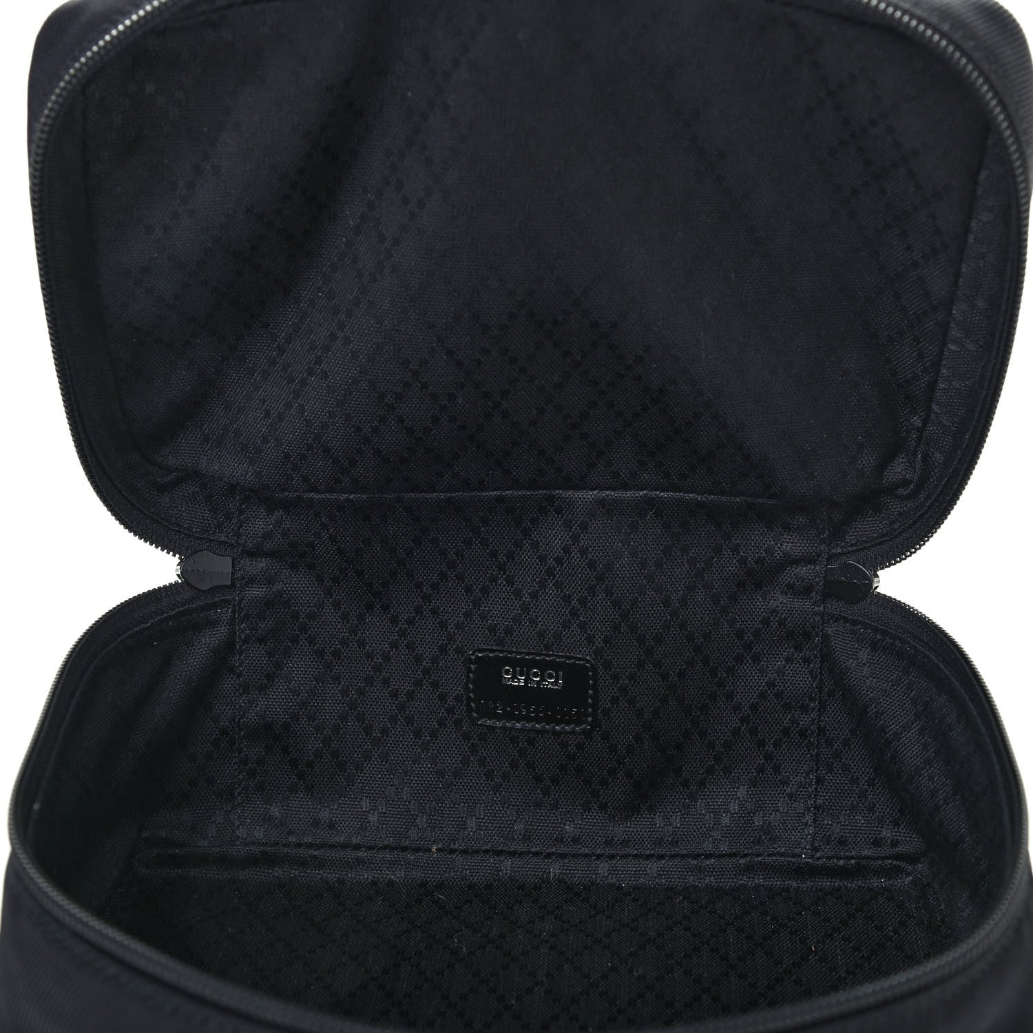 Gucci Nylon Bamboo Vanity Case Black 5 of 8