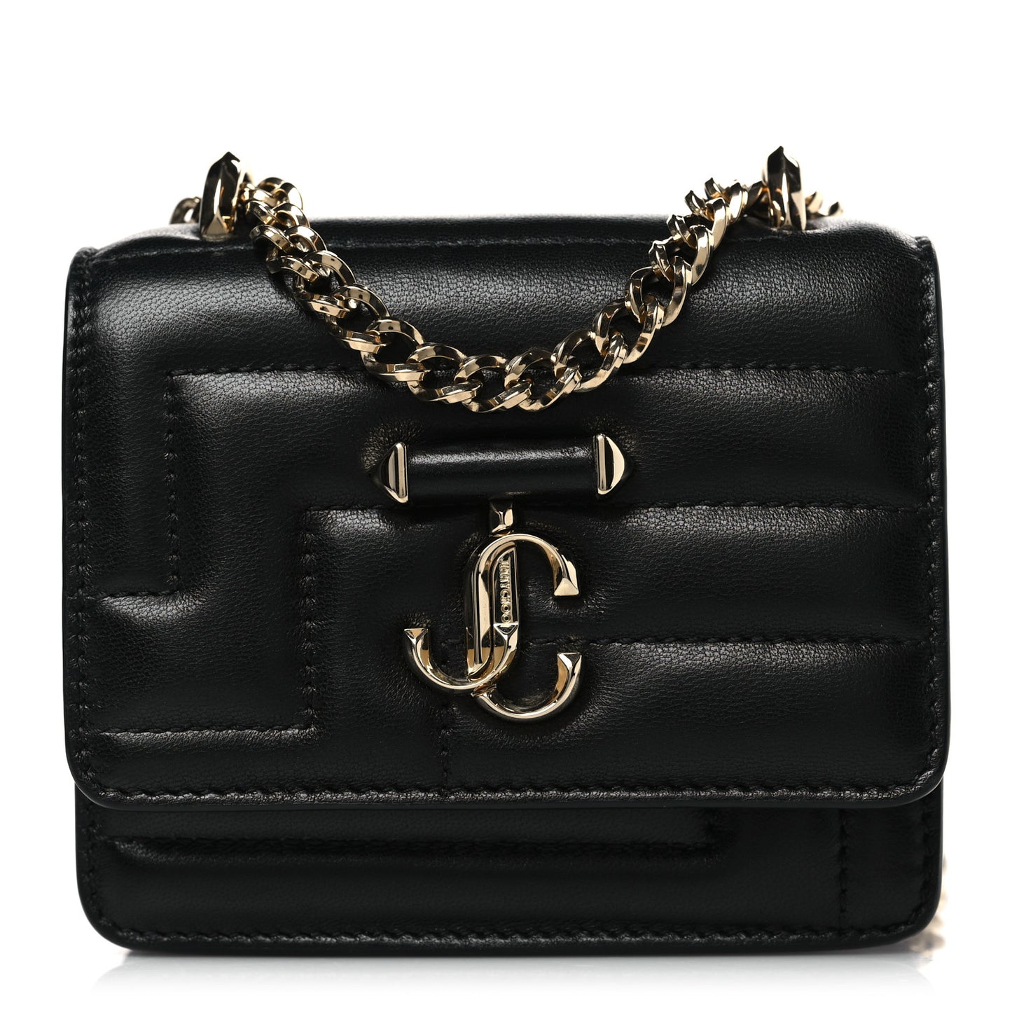 Nappa Quilted Varenne Micro Avenue Quad Black