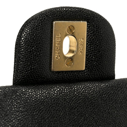 Chanel Caviar Quilted Mini Top Handle Rectangular Flap Black 7 of 12