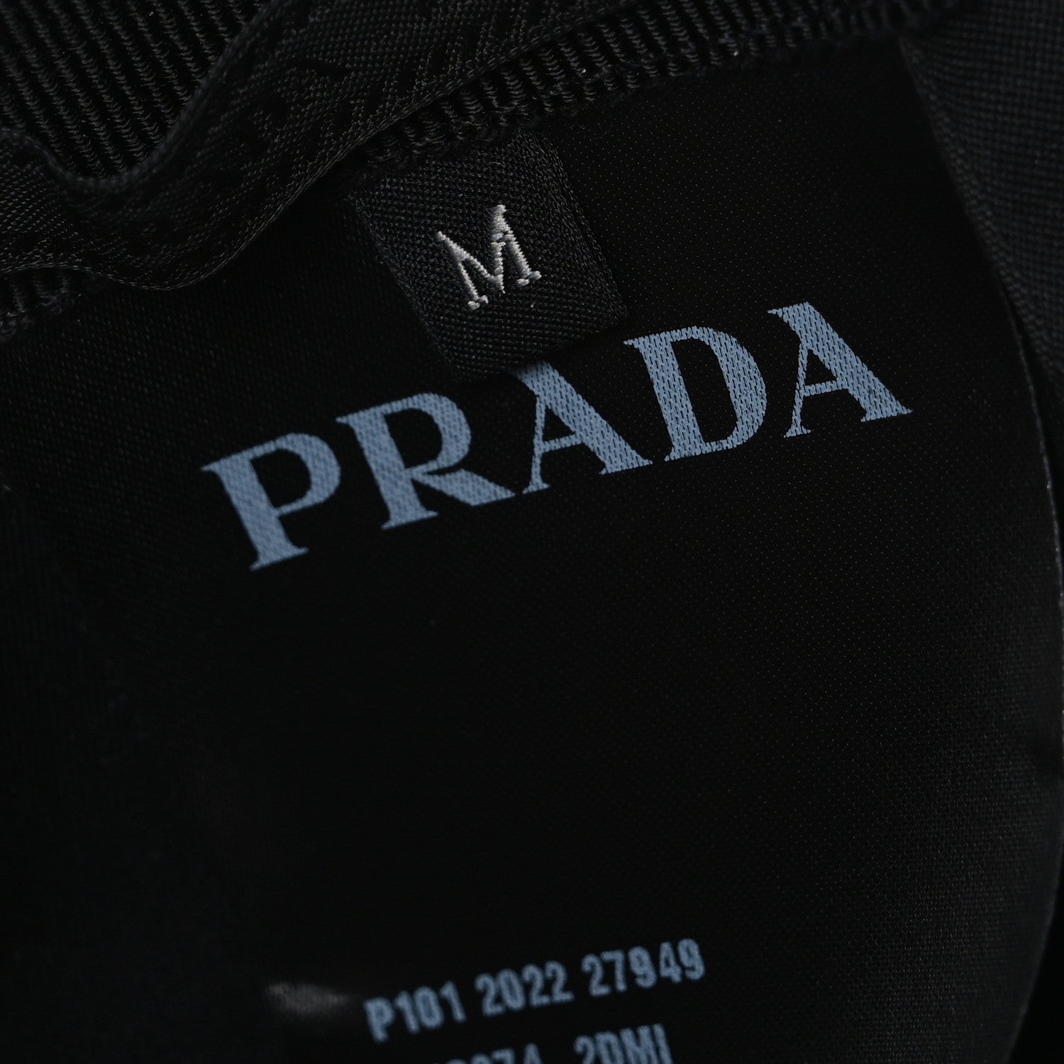 Prada Re-Nylon Mens Baseball Cap M Bleu 8 of 9