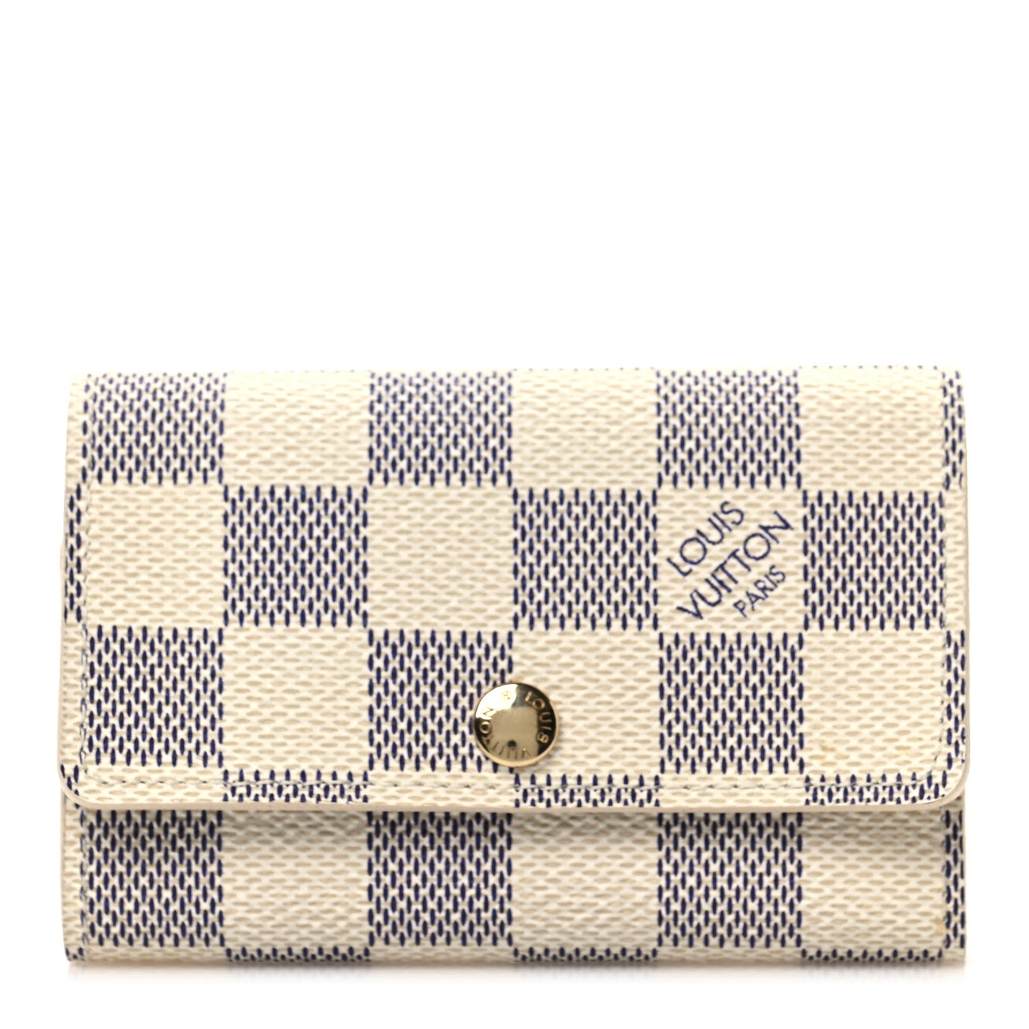 Louis Vuitton Damier Azur Multicles 6 Key Holder 1 of 6