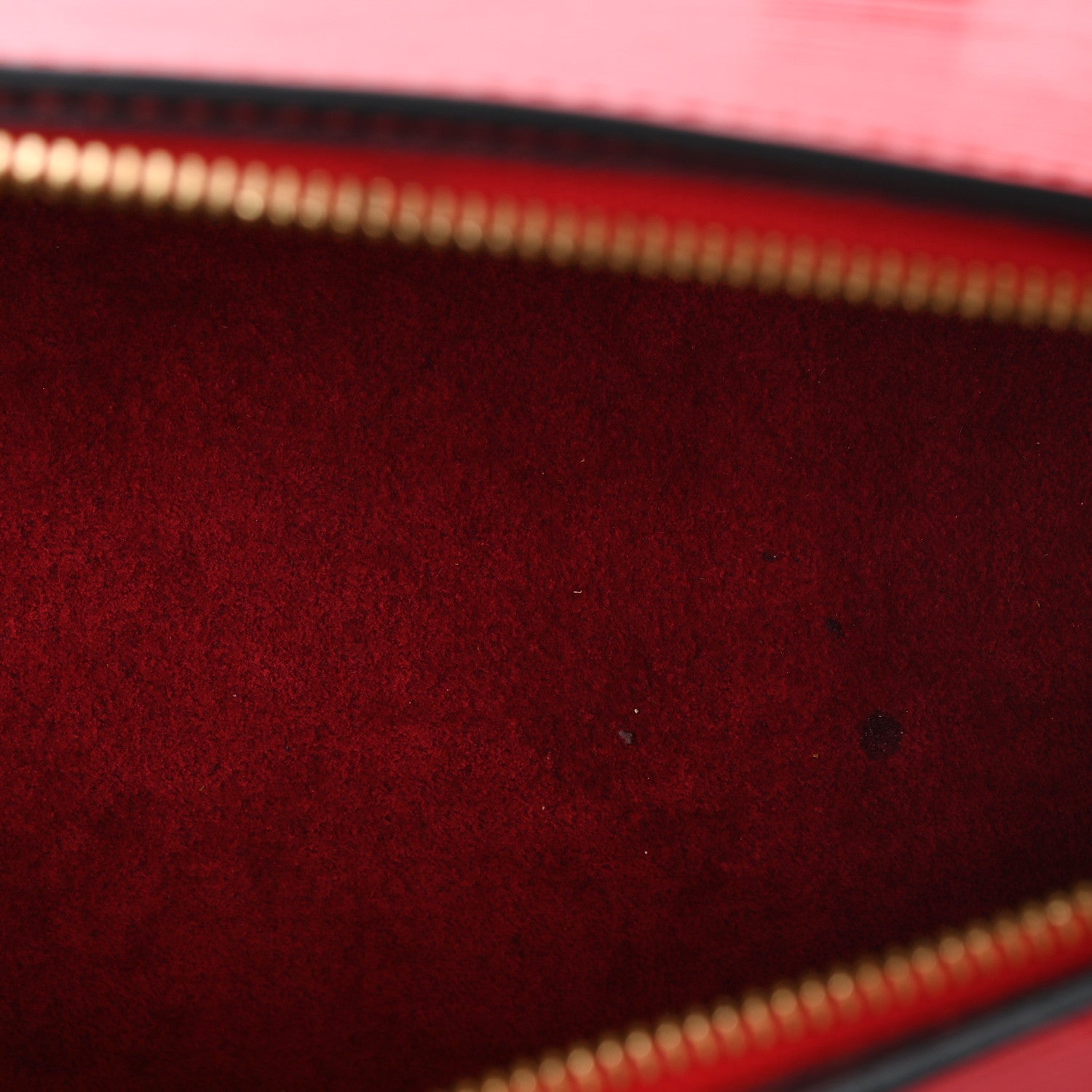 Louis Vuitton Epi Soufflot Castillan Red 6 of 10