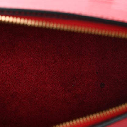 Louis Vuitton Epi Soufflot Castillan Red 6 of 10