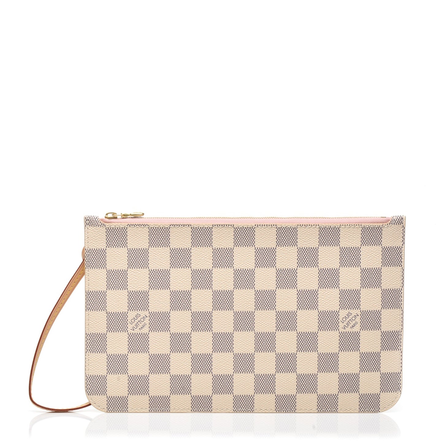 Damier Azur Neverfull MM GM Pochette Rose Ballerine
