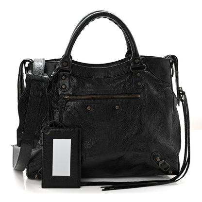 Balenciaga Agneau Classic Hardware Velo Black 3 of 11