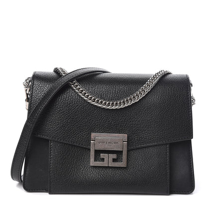 Givenchy Goatskin Small GV3 Shoulder Bag Black 1 of 16