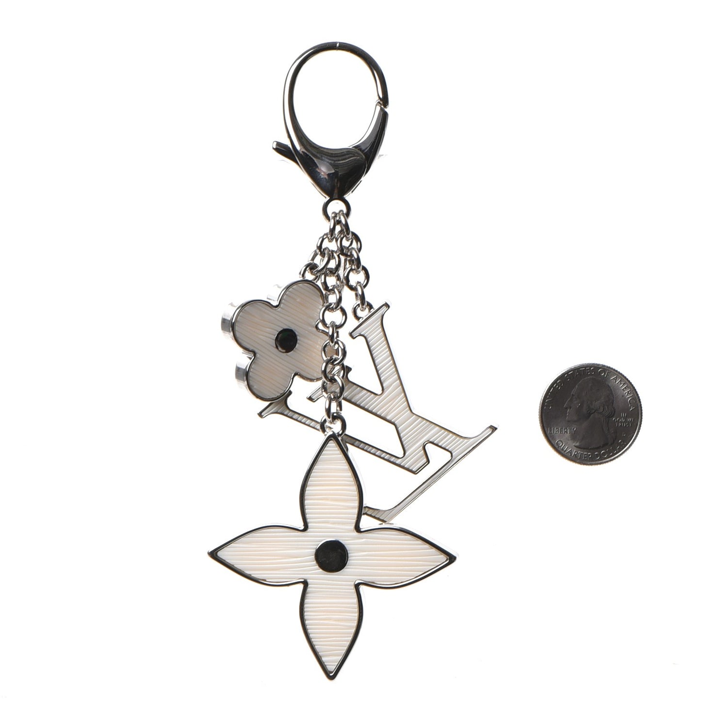 Fleur d'Epi Bag Charm Ivory