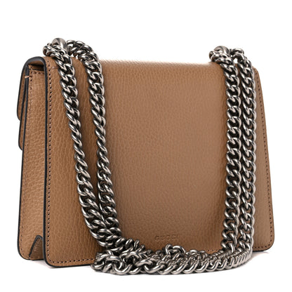 Gucci Dollar Calfskin Crystal Mini Dionysus Shoulder Bag Natural Tan Black Diamond 3 of 10
