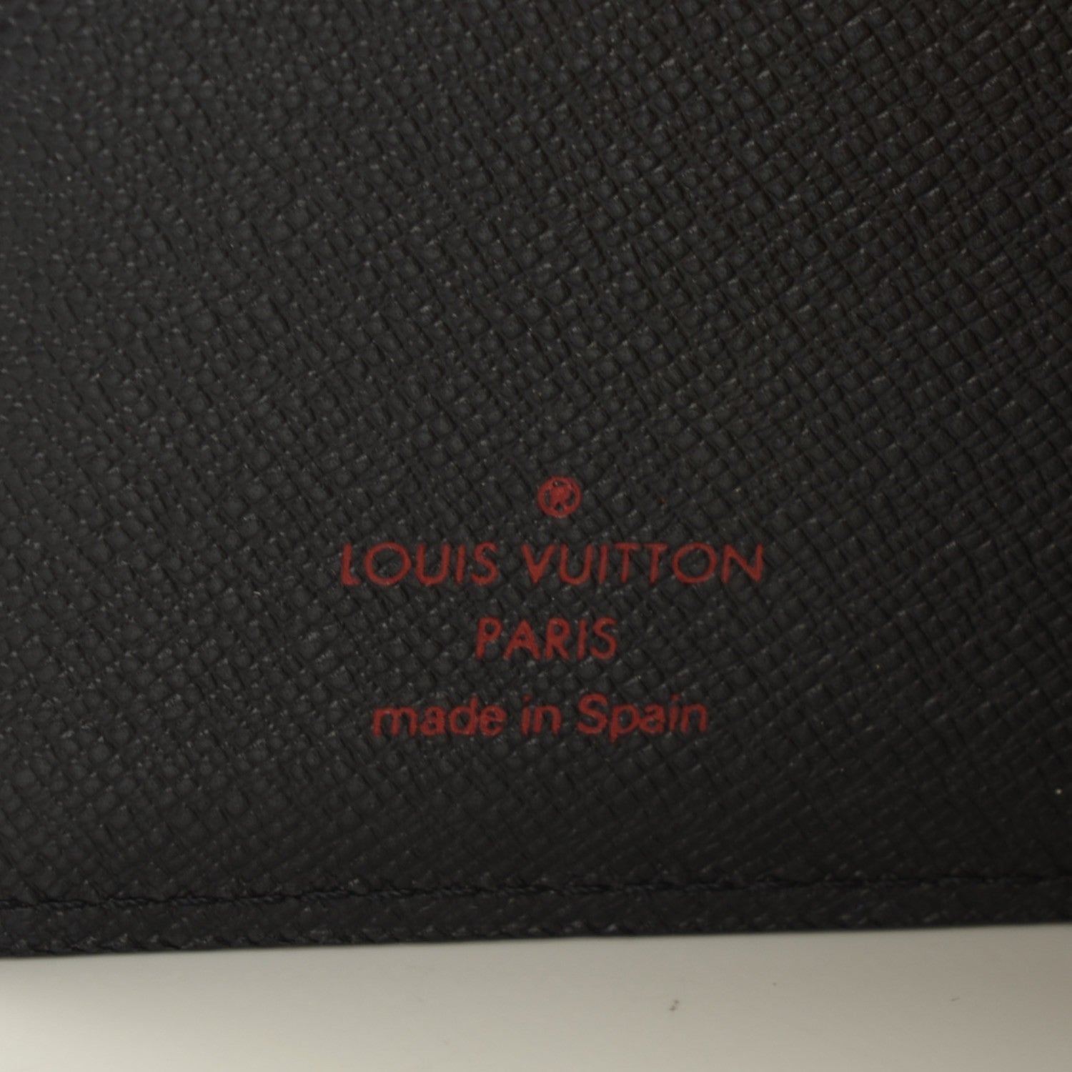 Louis Vuitton Epi Small Ring Agenda Black 6 of 7