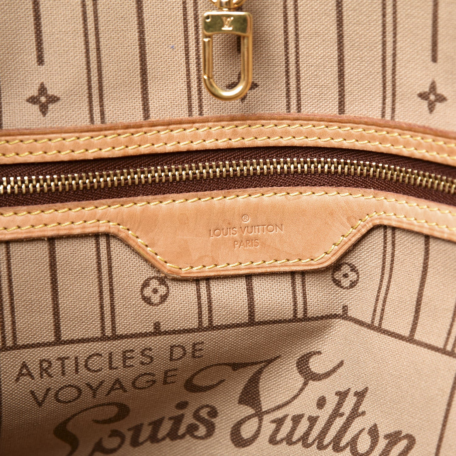 Louis Vuitton Monogram Neverfull GM 9 of 15