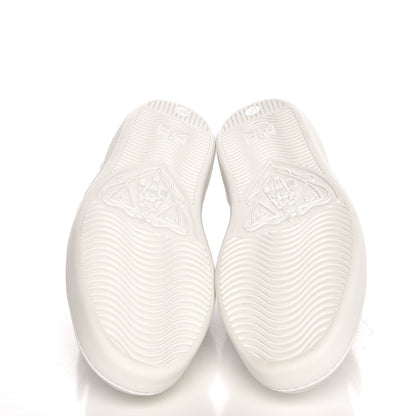 Gucci Calfskin Ayers Blind For Love Embroidered Womens Ace Sneakers 41 White 5 of 10