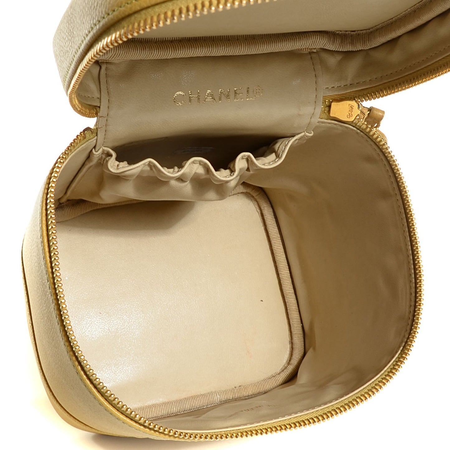 Caviar Vanity Cosmetic Case Yellow