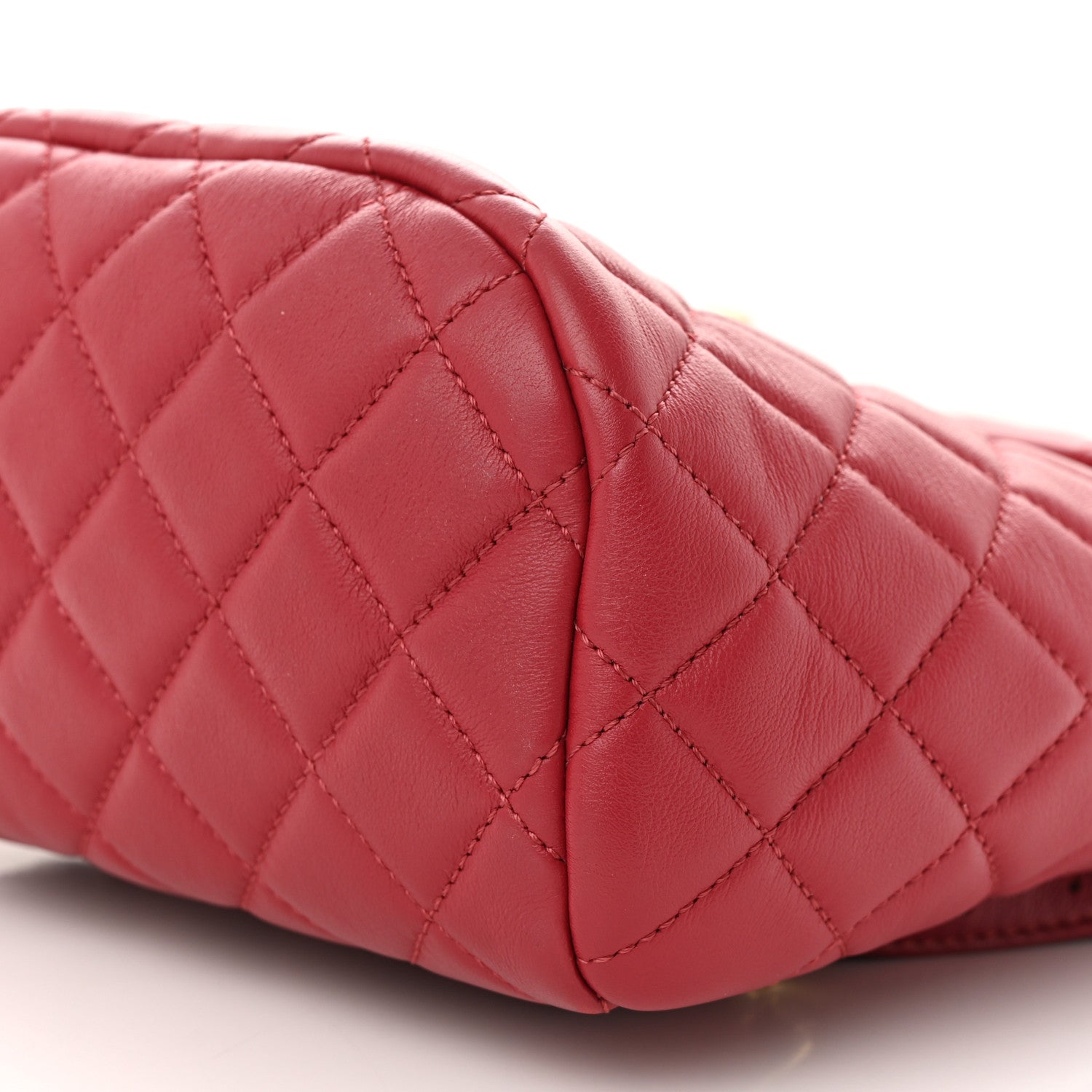 Chanel Calfskin Quilted Mini Urban Spirit Backpack Red 10 of 10